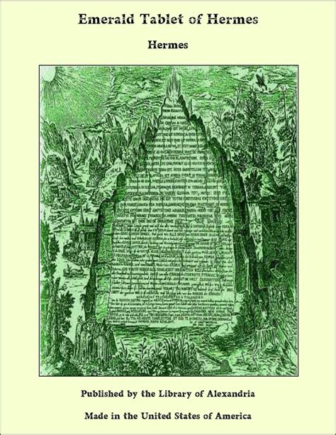 hermes tablet|the emerald tablets complete reading.